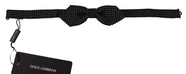 Exquisite Silk Polka Dot Bow Tie Dolce & Gabbana