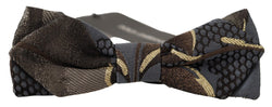 Elegant Multicolor Silk Bow Tie Dolce & Gabbana