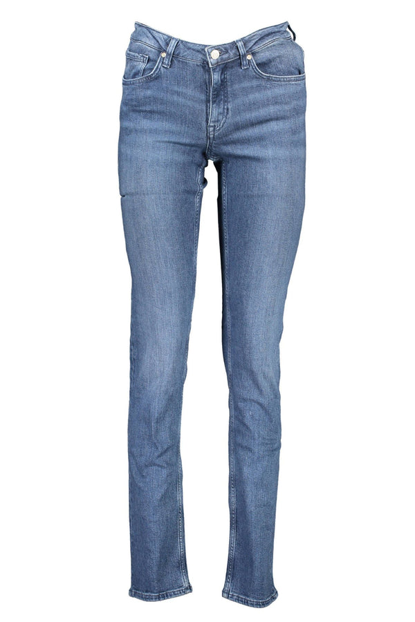 Blue Lyocell Women's Jeans Gant