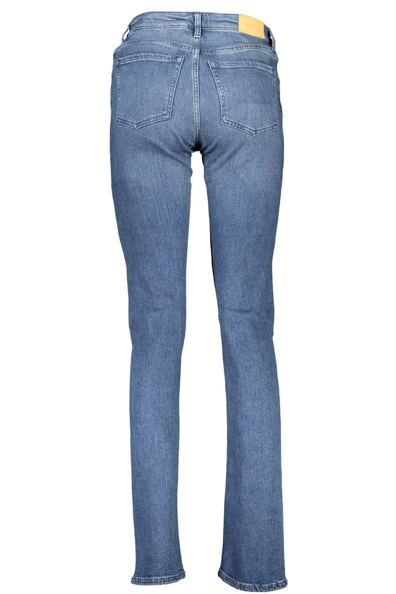 Blue Lyocell Women's Jeans Gant