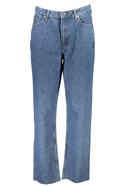 Blue Cotton Women Jeans Tommy Hilfiger