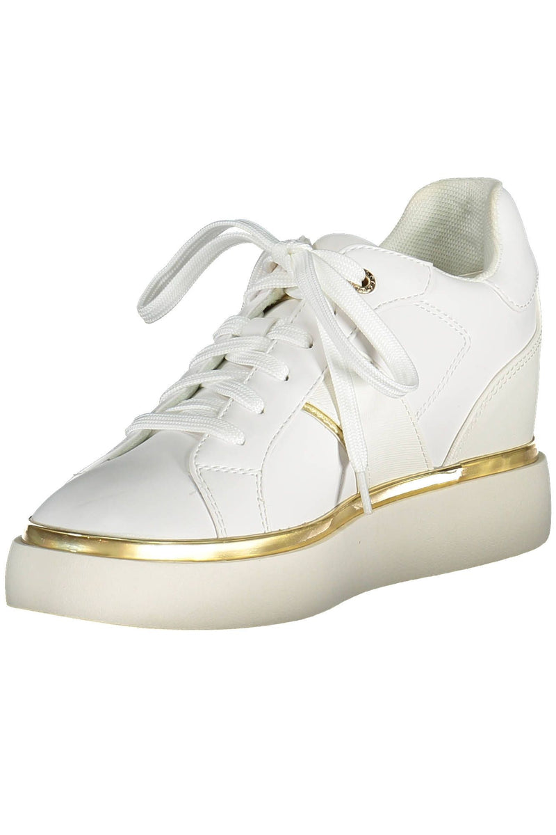 White Polyester Women Sneaker U.S. POLO ASSN.