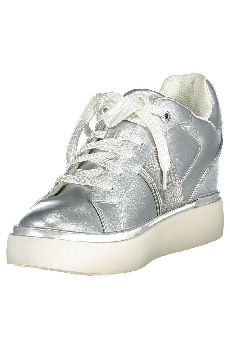 Silver Polyester Women Sneaker U.S. POLO ASSN.