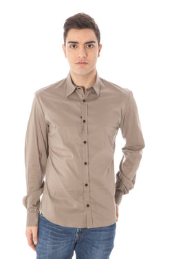 Green Cotton Men Shirt Costume National