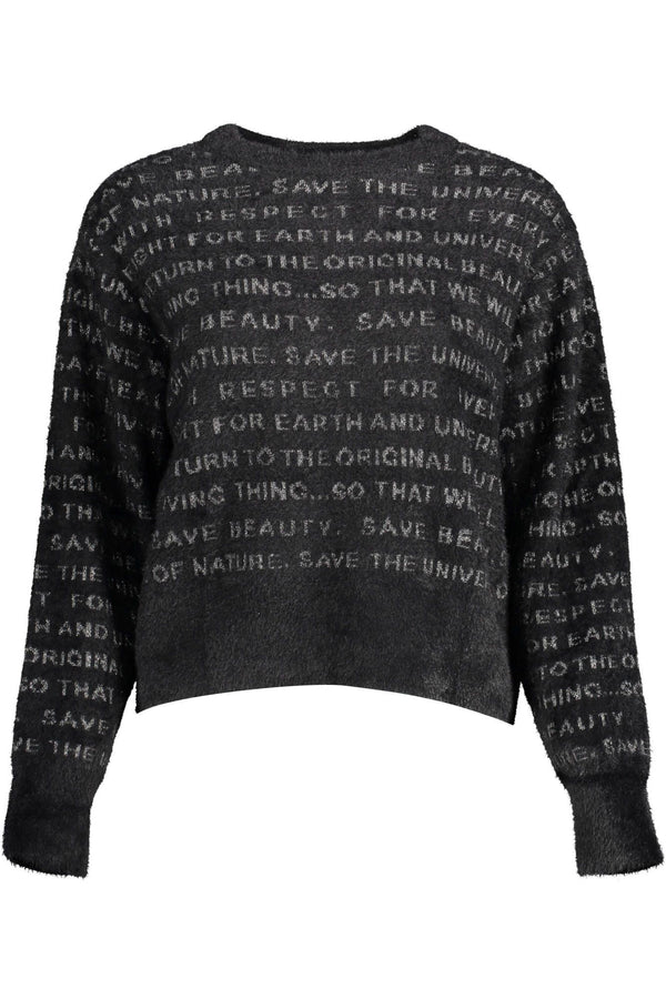 Black Polyamide Women Sweater Desigual