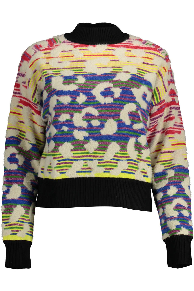 Blue Polyamide Women Sweater Desigual