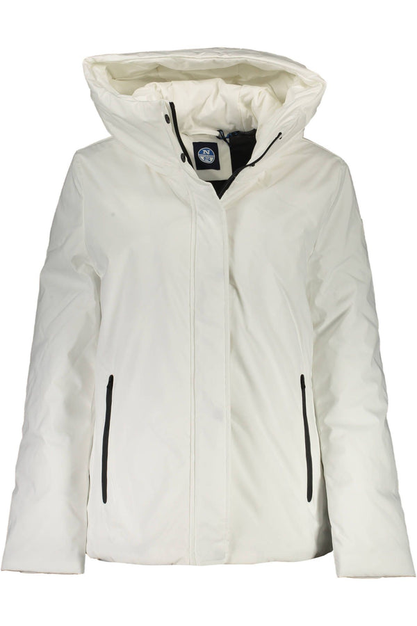 White Polyester Women Jacket North Sails