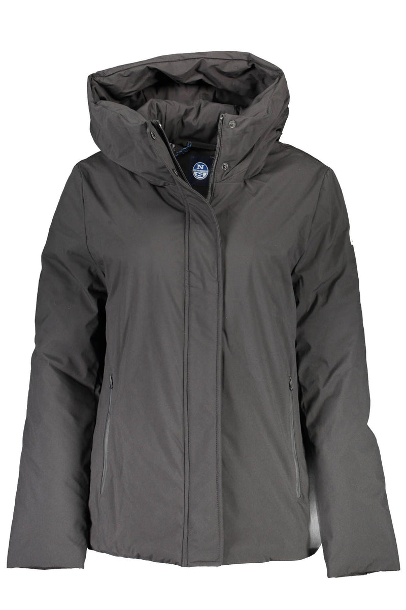 Black Polyester Women Jacket North Sails