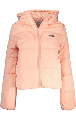 Pink Polyester Women Jacket Vans