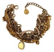 Sicilian Sparkle Gold-Tone Statement Necklace Dolce & Gabbana