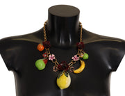 Chic Gold Statement Sicily Fruit Necklace Dolce & Gabbana