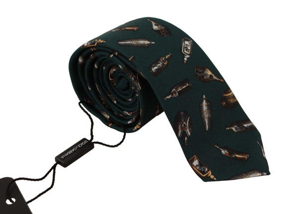 Elegant Silk Men's Designer Bow Tie Dolce & Gabbana