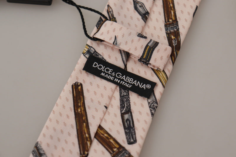 Elegant Silk Bow Tie for Suave Evenings Dolce & Gabbana