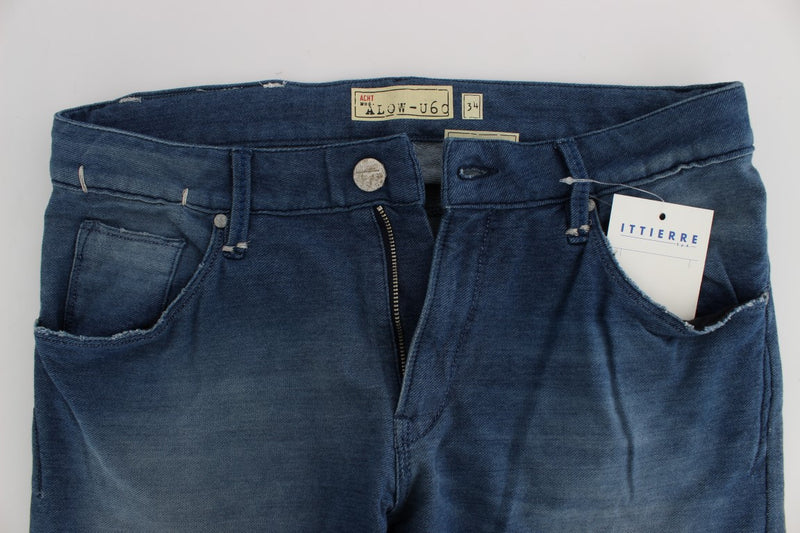 Slim Fit Blue Wash Italian Denim Acht