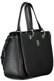 Black Polyethylene Women Handbag Tommy Hilfiger