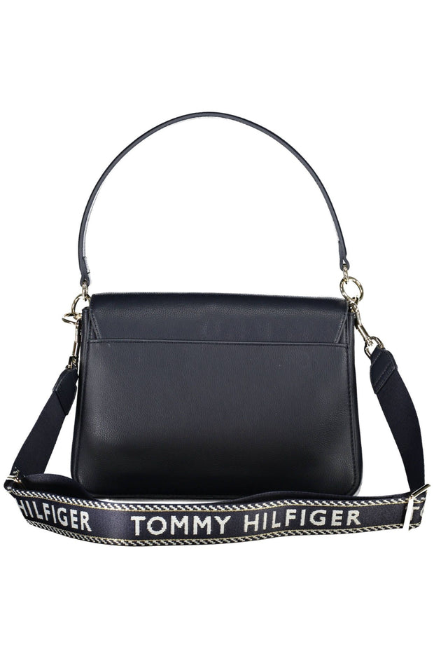 Blue Polyester Women Handbag Tommy Hilfiger