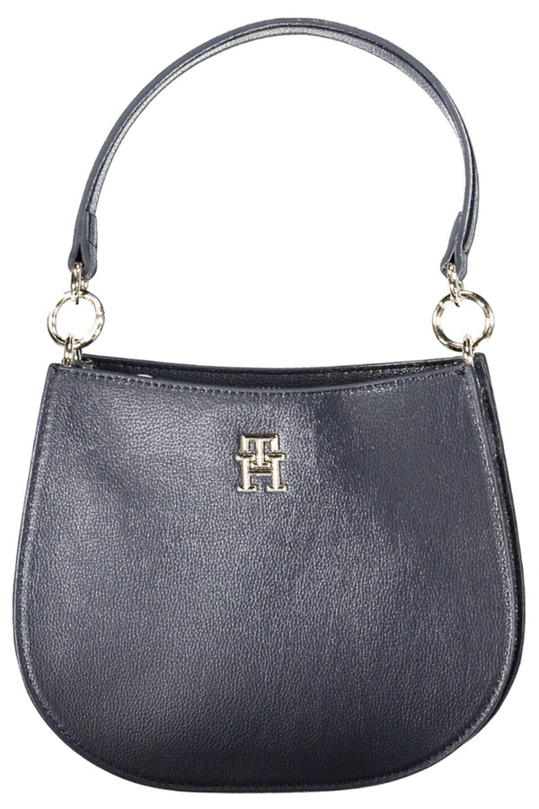 Blue Polyester Women Handbag Tommy Hilfiger