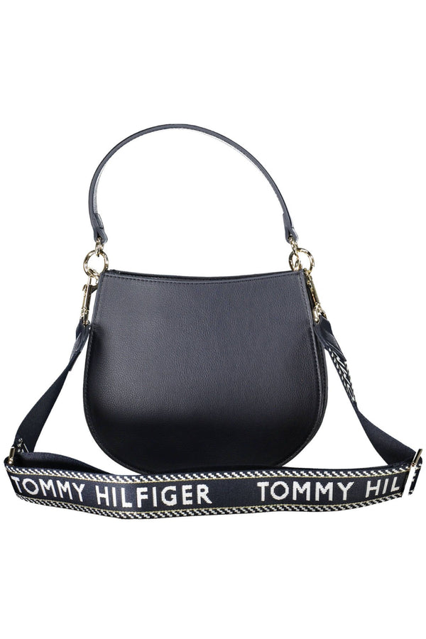 Blue Polyester Women Handbag Tommy Hilfiger