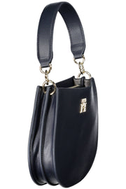 Blue Polyester Women Handbag Tommy Hilfiger