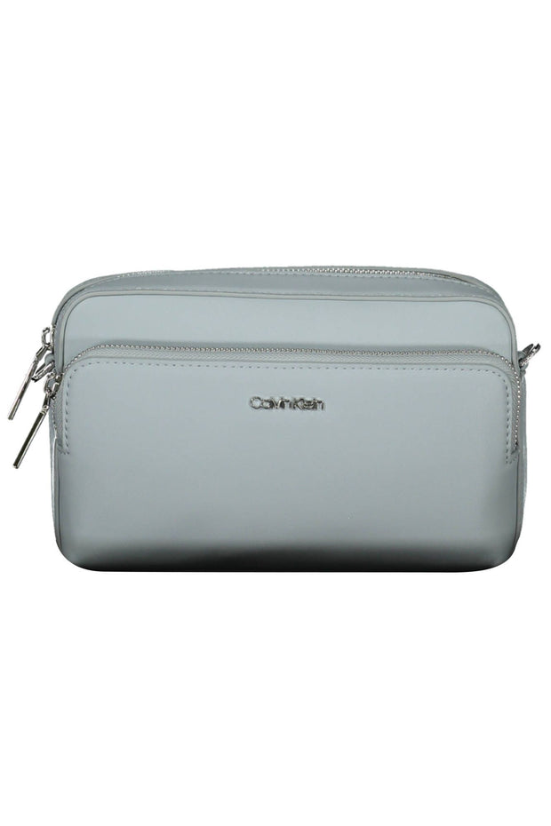 Light Blue Polyester Women Handbag Calvin Klein