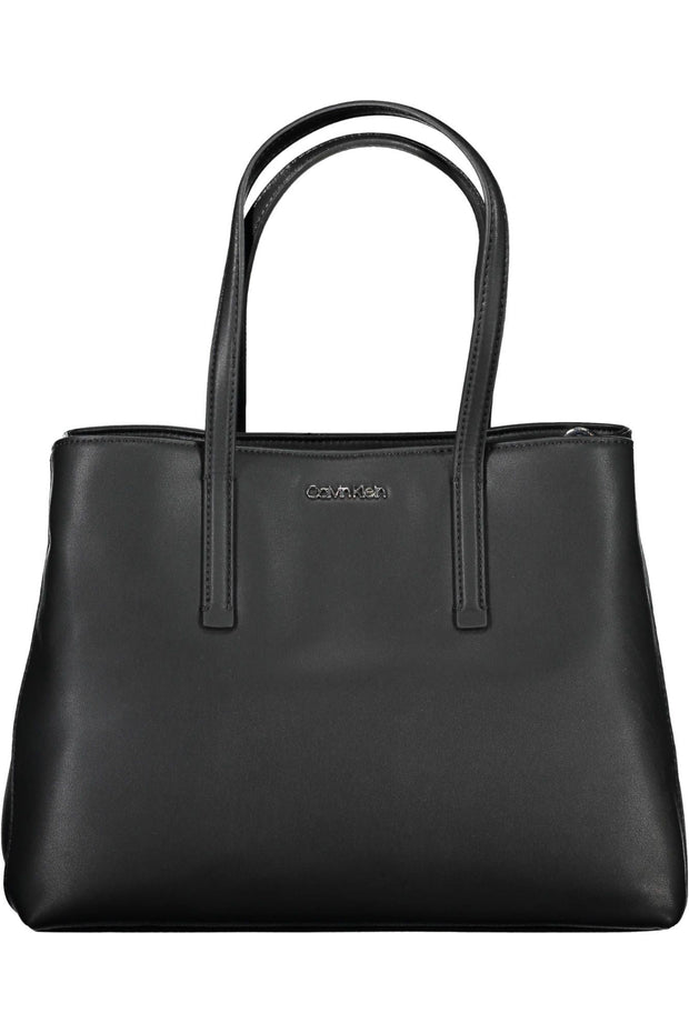 Black Polyester Women Handbag Calvin Klein