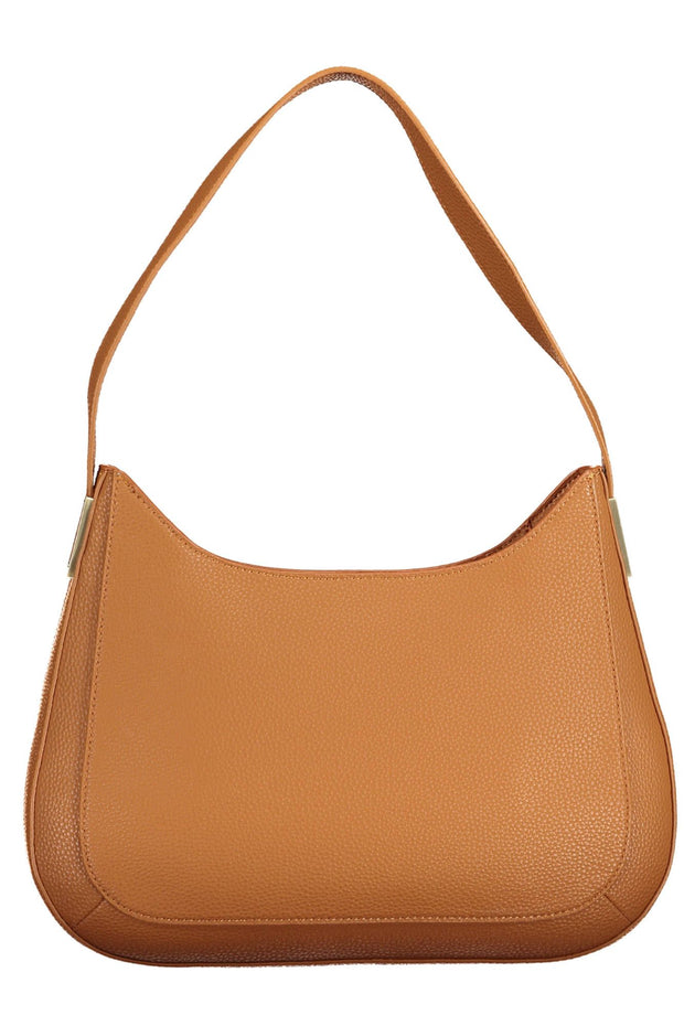 Brown Polyester Women Handbag Calvin Klein