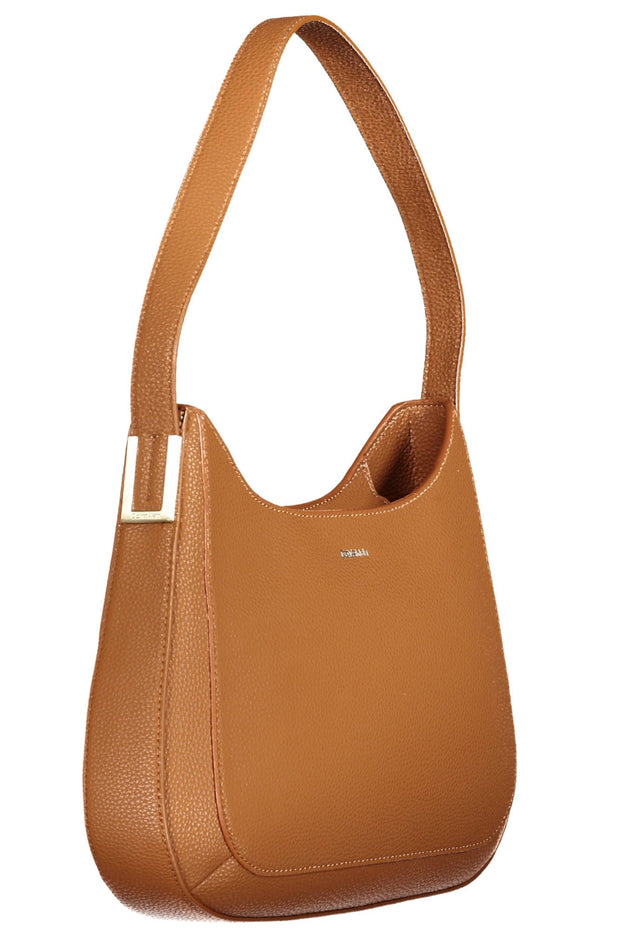 Brown Polyester Women Handbag Calvin Klein