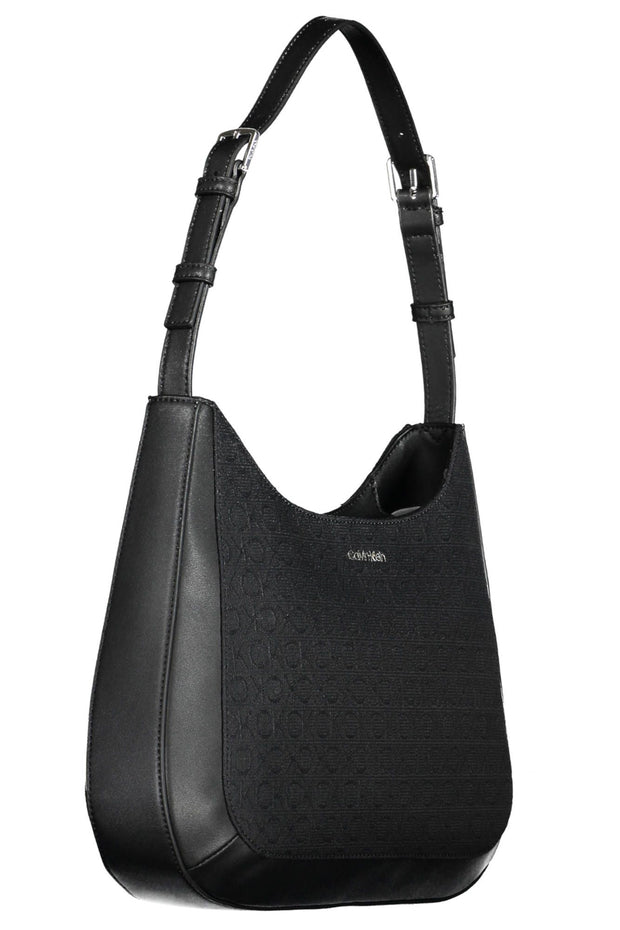 Black Polyester Women Handbag Calvin Klein