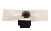 Embellished Snap Button Waist Belt Dolce & Gabbana