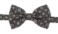 Elegant Silk Black Bow Tie Dolce & Gabbana