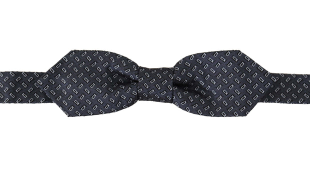 Elegant Polka Dot Silk Bow Tie Dolce & Gabbana