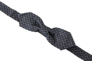 Elegant Polka Dot Silk Bow Tie Dolce & Gabbana