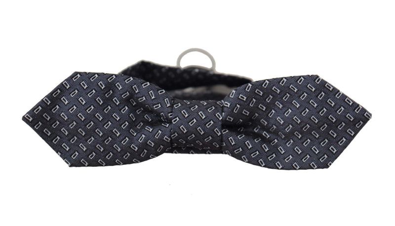 Elegant Polka Dot Silk Bow Tie Dolce & Gabbana