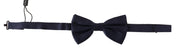 Stunning Silk Blue Bow Tie Dolce & Gabbana