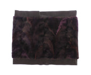 Exquisite Purple MINK Fur Scarf Wrap Dolce & Gabbana