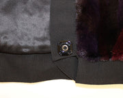 Exquisite Purple MINK Fur Scarf Wrap Dolce & Gabbana