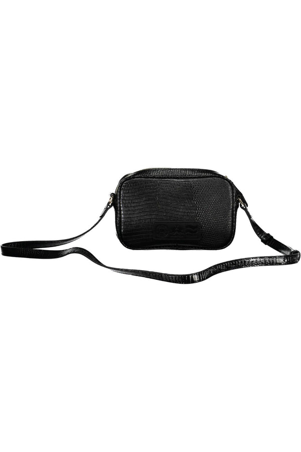 Black Polyethylene Women Handbag La Martina