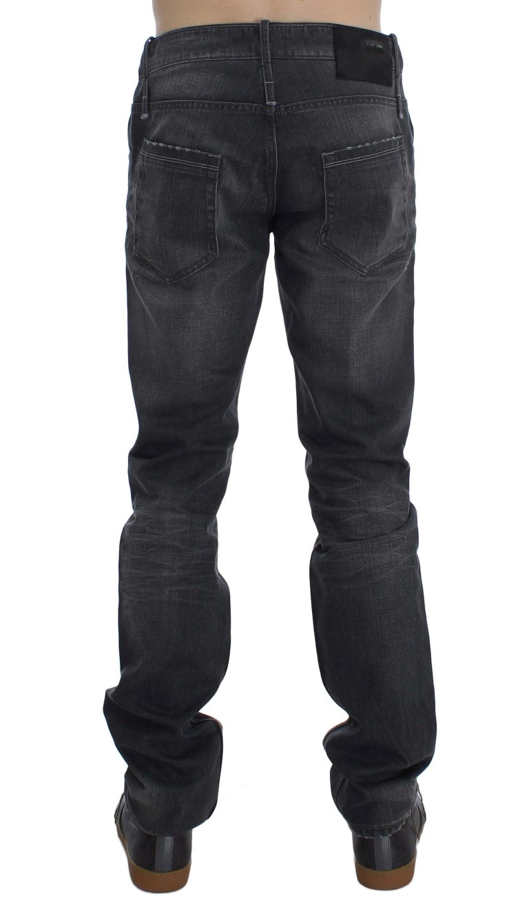 Elevate Your Style with Timeless Gray Jeans Acht