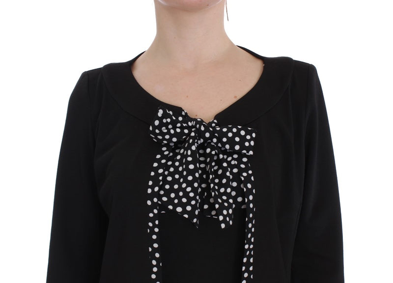 Chic Polka Dot Dress & Sweater Set BENCIVENGA