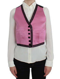 Silk-Cotton Blend Torero Inspired Vest Dolce & Gabbana