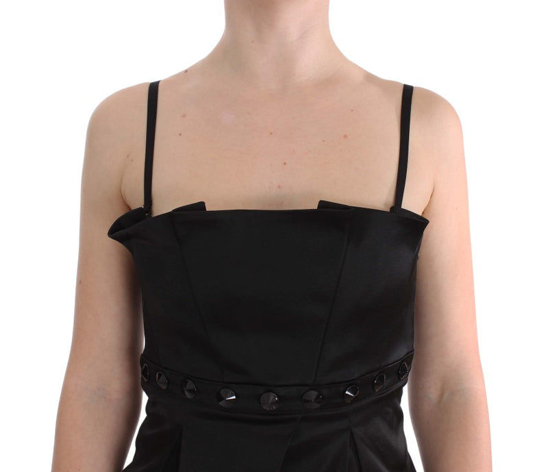 Elegant Black Evening Cami Top Exte