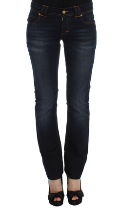 Elegant Slim Fit Designer Jeans John Galliano