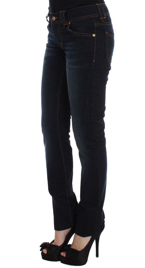 Elegant Slim Fit Designer Jeans John Galliano