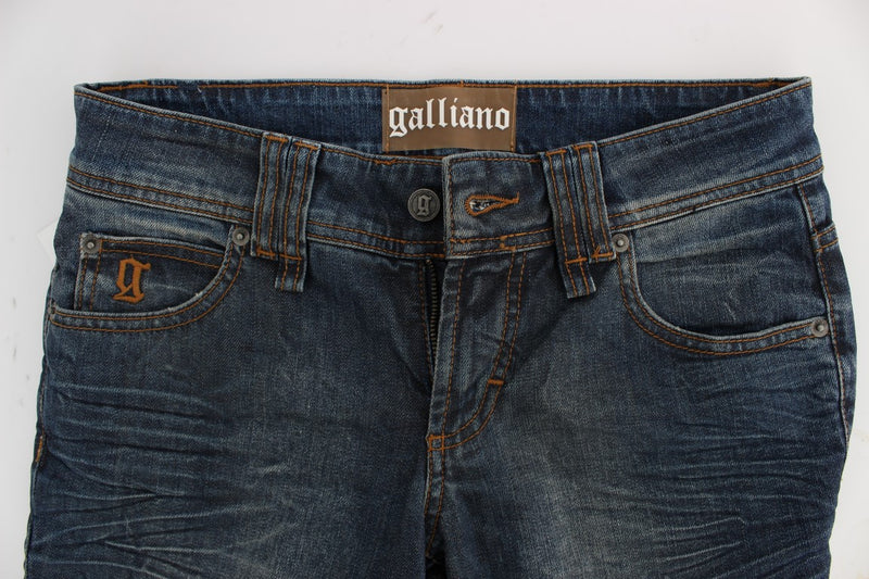 Chic Slim Fit Blue Jeans John Galliano