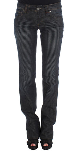 Chic Slim Fit Bootcut Designer Jeans John Galliano