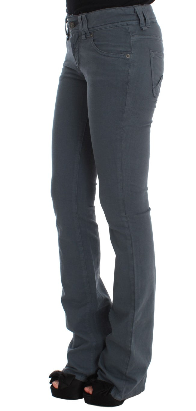 Elegant Slim Fit Bootcut Jeans John Galliano