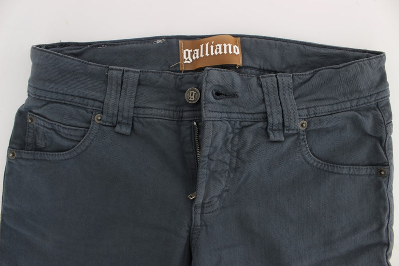 Elegant Slim Fit Bootcut Jeans John Galliano