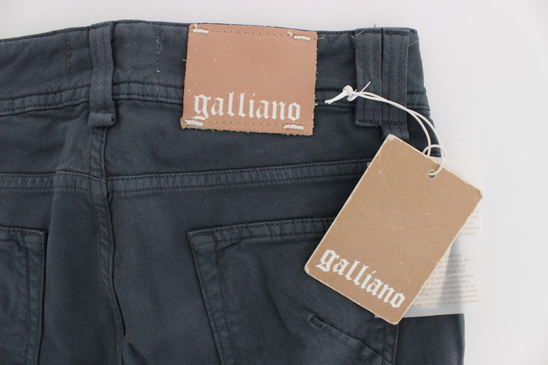 Elegant Slim Fit Bootcut Jeans John Galliano