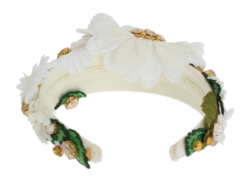 Sunflower Crystal Luxury Headband Dolce & Gabbana