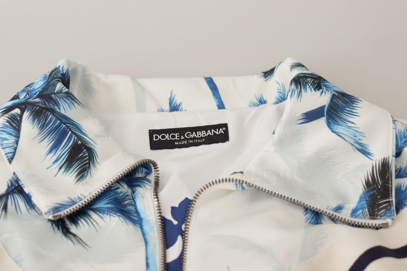 Chic Multicolor Full Zip Sweater Dolce & Gabbana